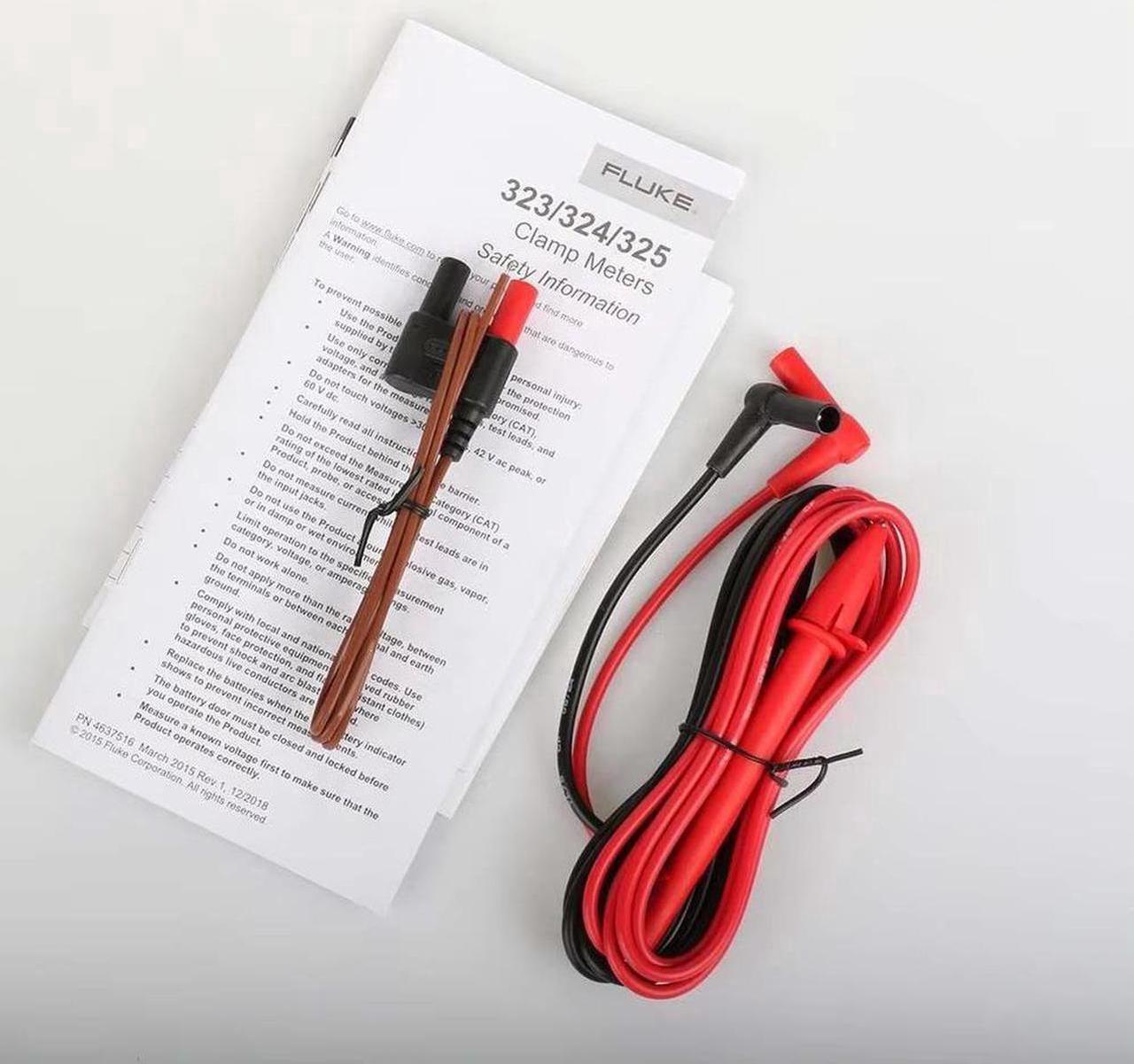 Alt view image 6 of 7 - Fluke 325 True RMS AC DC Current Voltage Tester Capacitance Clamp Frequency NEW