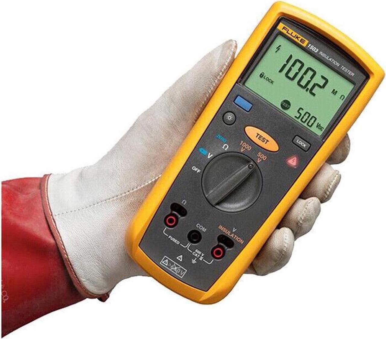 Alt view image 3 of 4 - New Fluke 1503 Digital Insulation Resistance Tester F1503 megger meter/da