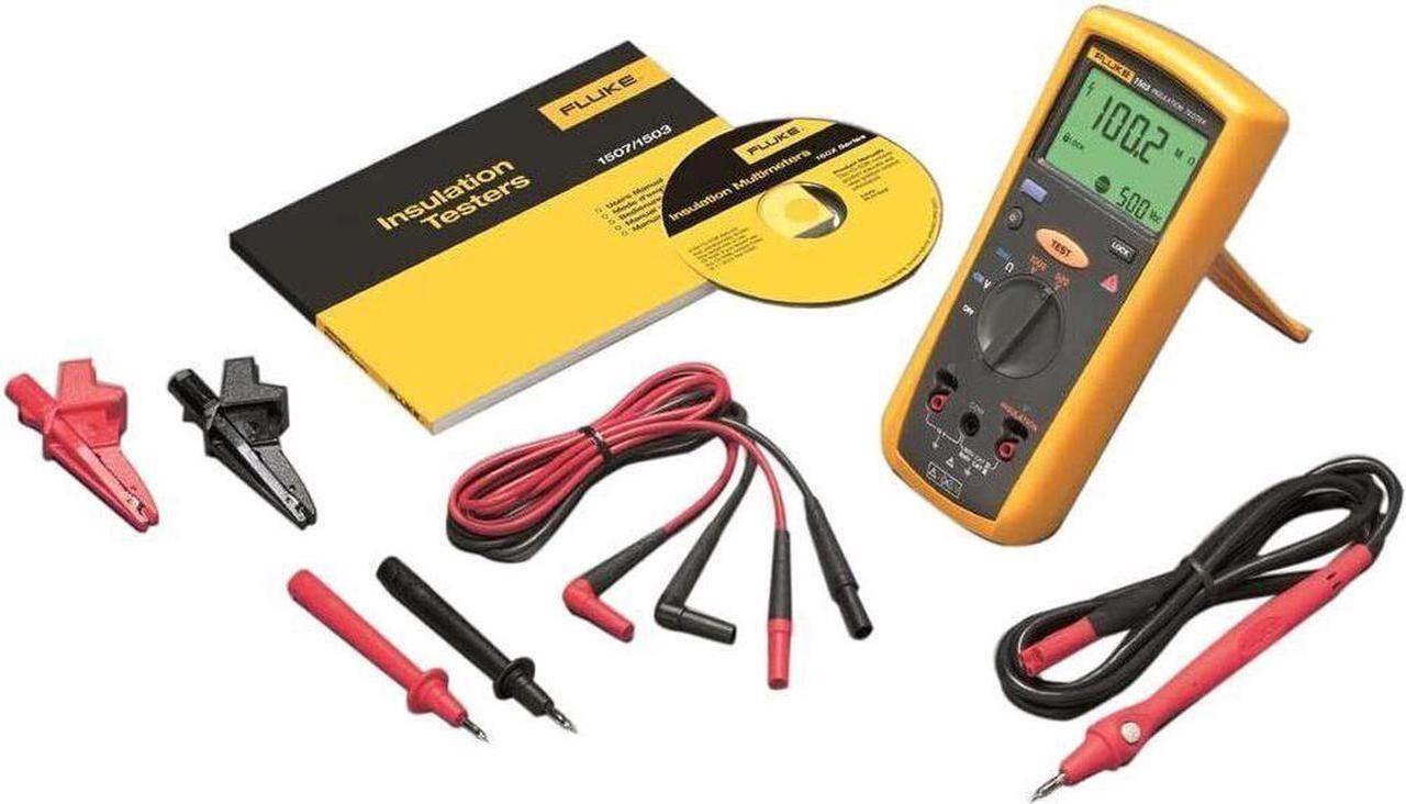 Alt view image 2 of 4 - New Fluke 1503 Digital Insulation Resistance Tester F1503 megger meter/da