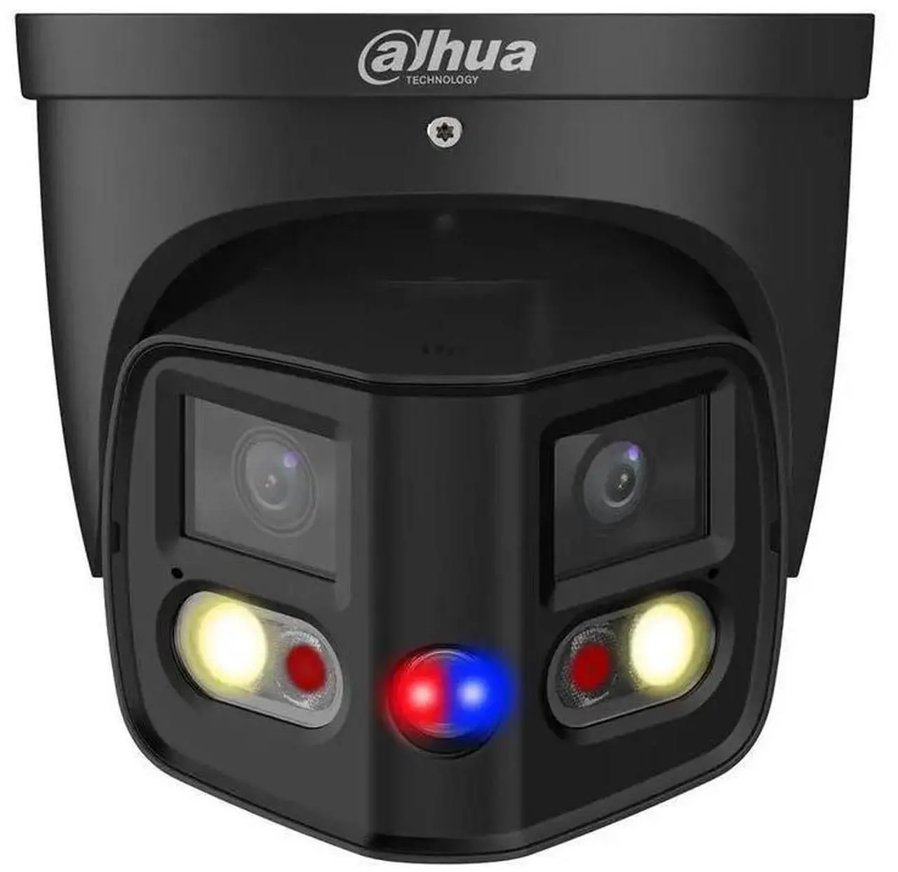 Alt view image 8 of 10 - NEW Dahu,a 8MP 180° Panoramic 2Way Talk PoE TiOC2.0 camera IPC-PDW3849-A180-AS-PV Black