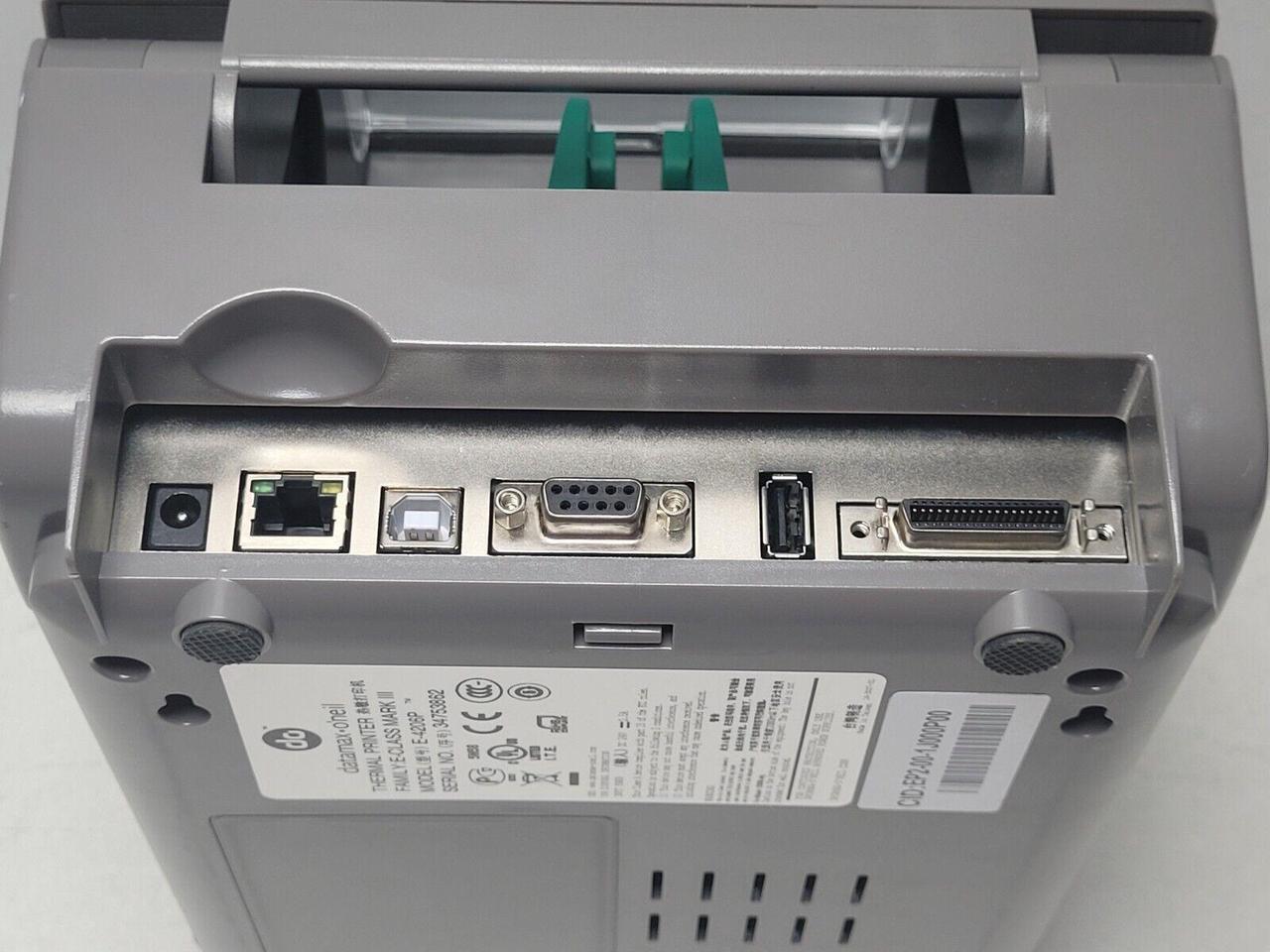 Alt view image 4 of 4 - Datamax E-Class Mark III Desktop Barcode Printer E-4206P 203DPI