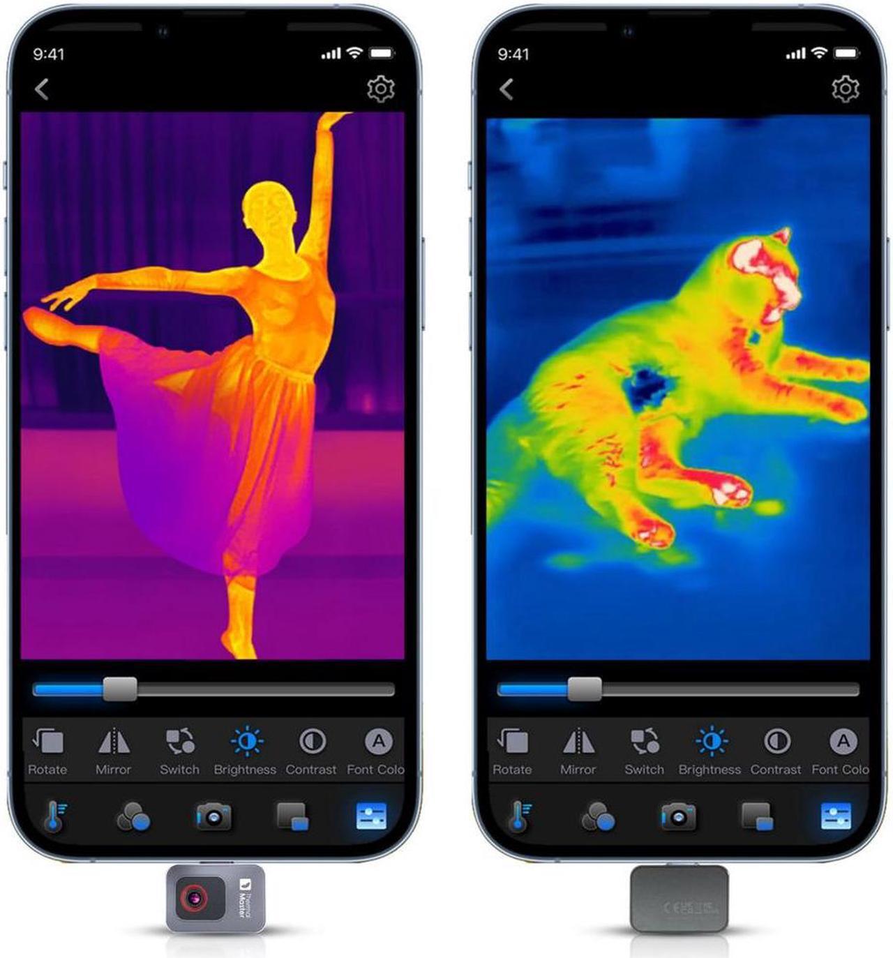Alt view image 2 of 7 - P2 Android Thermal Imaging Camera for Phone,512×384,15x Zoom,±1.5 Accuracy