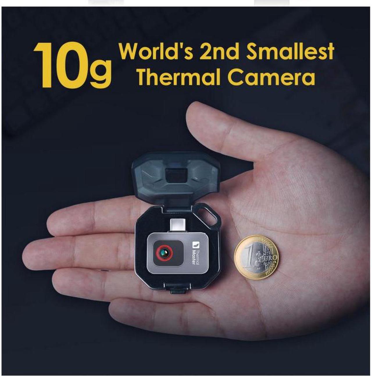 Alt view image 3 of 7 - P2 Android Thermal Imaging Camera for Phone,512×384,15x Zoom,±1.5 Accuracy