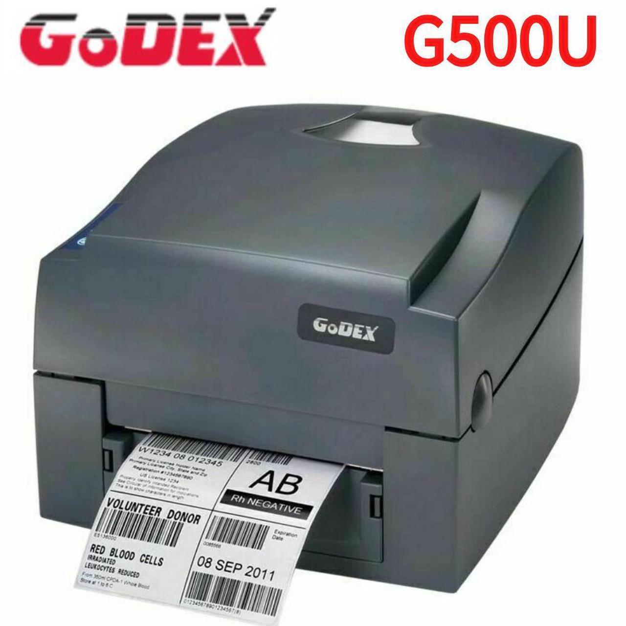 Main image of Godex G500u 4 inch Thermal Transfer Printer USB 203dpi Label Barcode Printer
