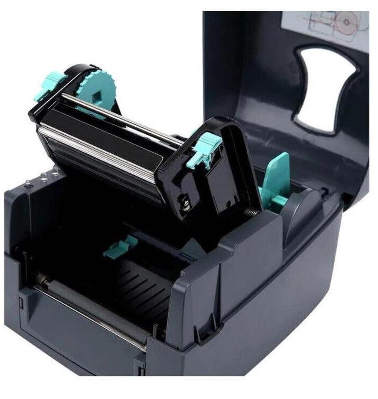 Alt view image 4 of 7 - Godex G500u 4 inch Thermal Transfer Printer USB 203dpi Label Barcode Printer