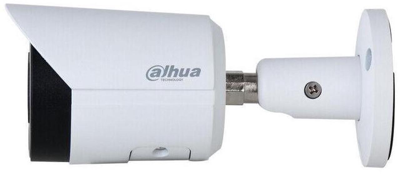 Alt view image 3 of 3 - Dah,ua IPC-HFW2849S-S-IL 8MP Smart Dual Light Fixed-focal Bullet WizSense Camera White 3.6mm