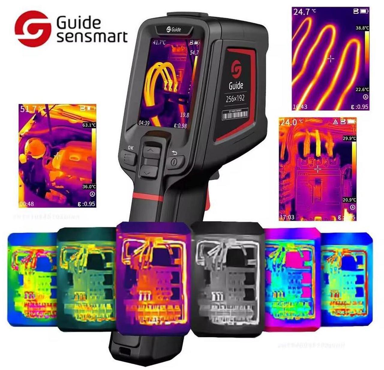 Alt view image 7 of 7 - Guide PC200 Infrared Thermal Imager Handheld Thermal Camera Resolution 256X192