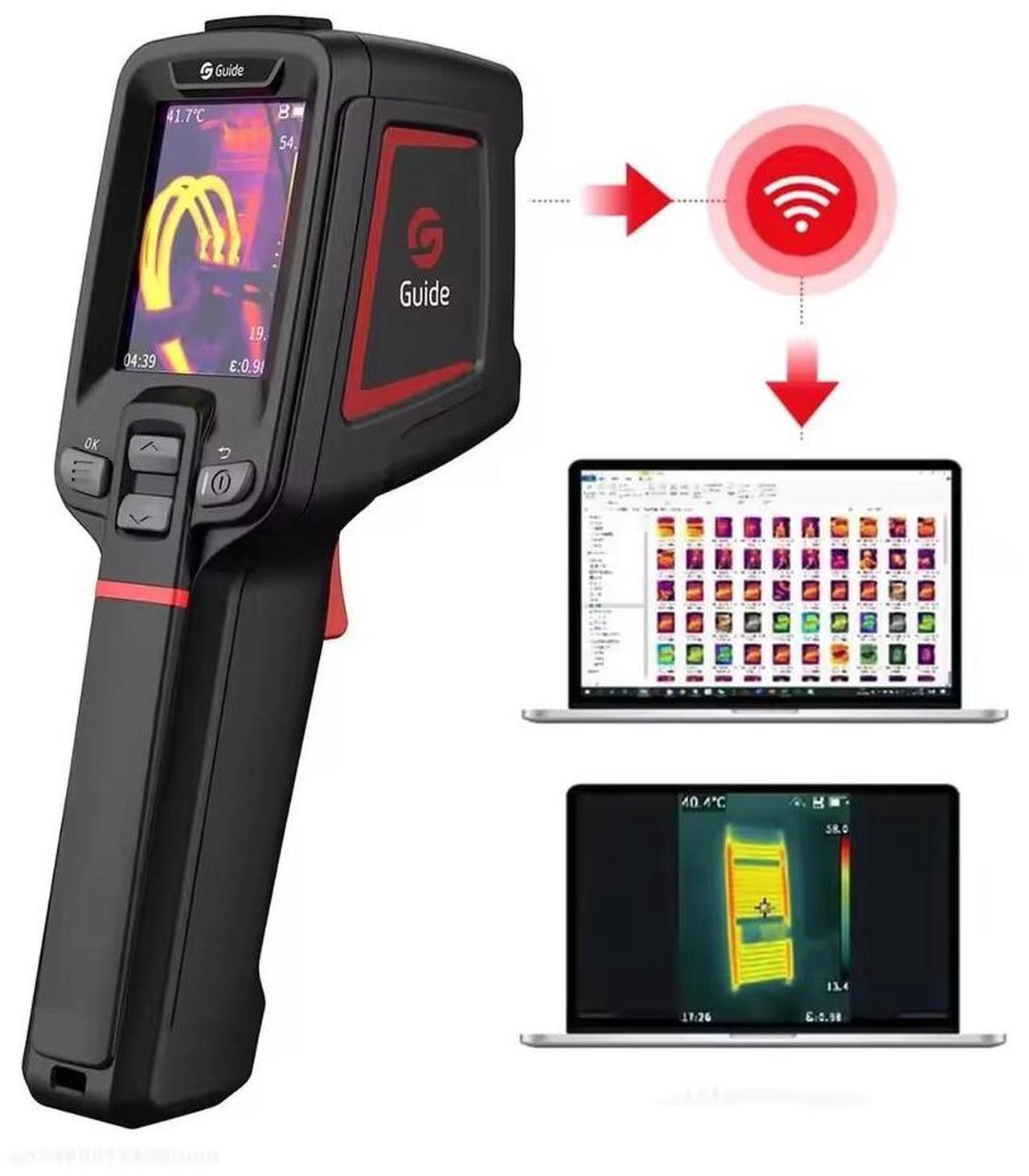 Main image of Guide PC200 Infrared Thermal Imager Handheld Thermal Camera Resolution 256X192