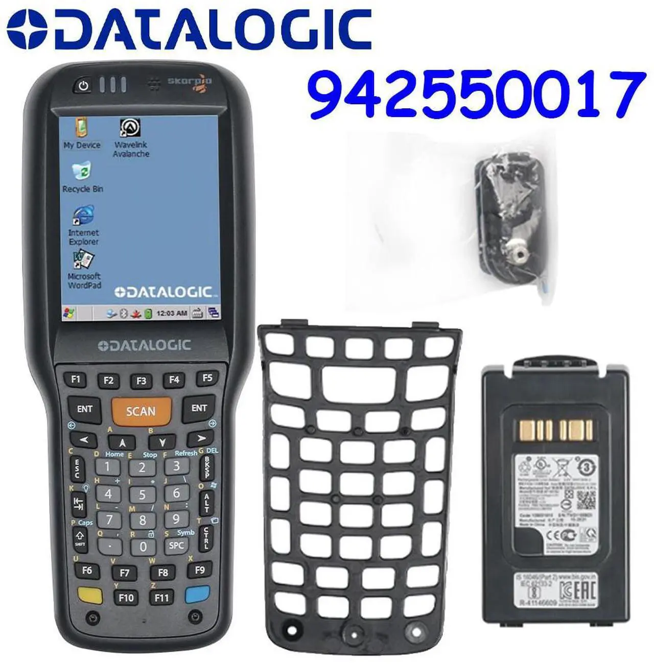 Main image of Da,talo,gic Skorpio X4 38-Key Wireless Handheld Terminal Data Collection 2D Imager