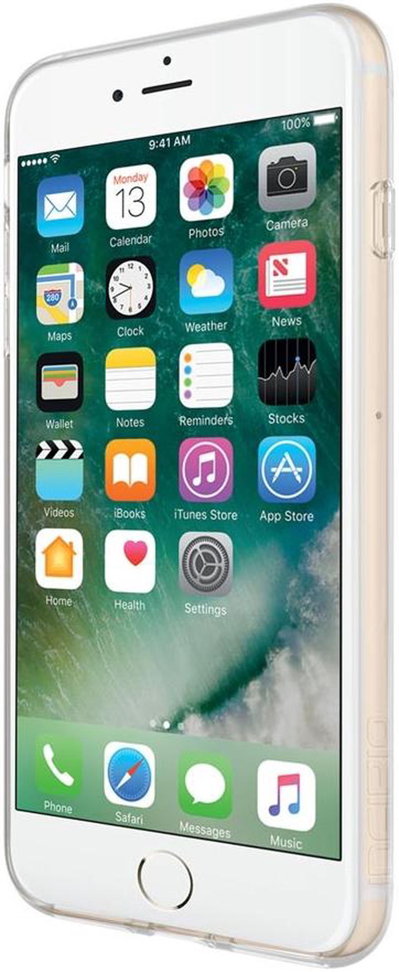 Alt view image 9 of 9 - Incipio Design Series Case for Apple iPhone 6 Plus / 6S Plus / 7 Plus / 8 Plus (Silver Prism)