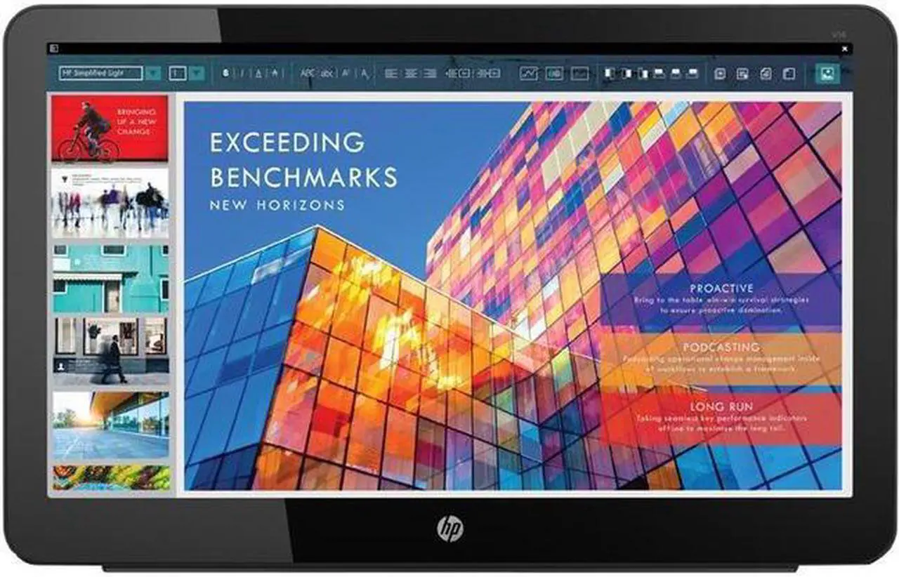 Alt view image 9 of 12 - HP Business V14 14" FullHD 1920x1080 25 ms LED LCD IPS Portable Monitor