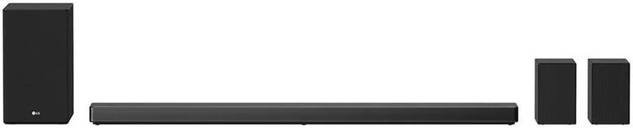 Alt view image 6 of 13 - LG SN11RG 7.1.4 ch High Res Audio Sound Bar with Dolby Atmos, Surround Speakers and Google Assistant Built-in, Black