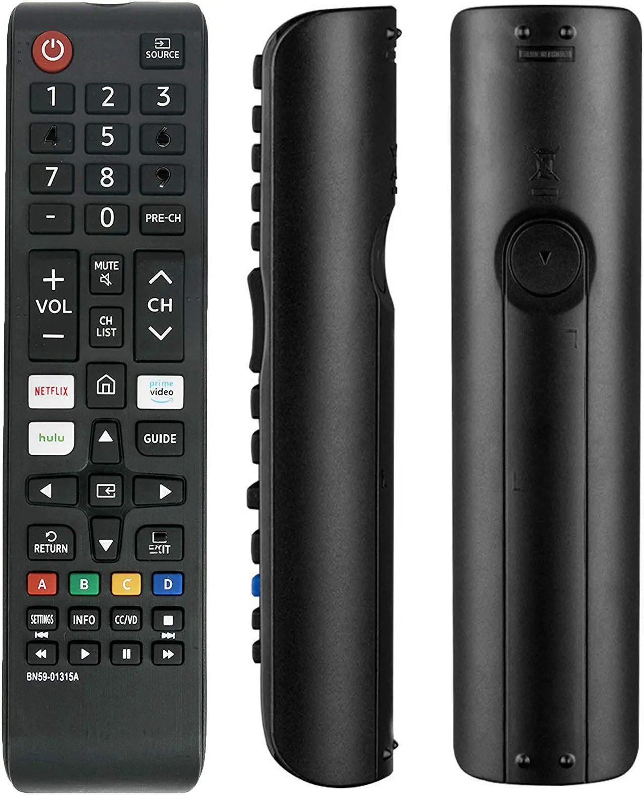 Alt view image 5 of 5 - NEW BN59-01315A Replacement TV Remote for Samsung LED 4K ULTRA HDTV Smart TV