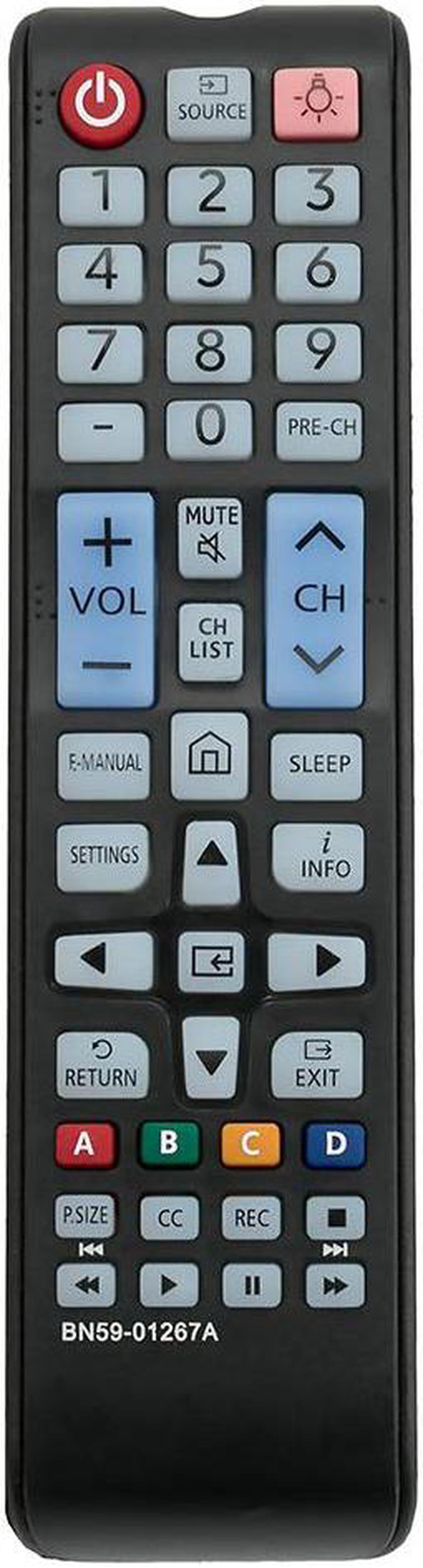 Main image of New Replaced BN59-01267A Remote Control for Samsung Smart 43" Class LED TV UN43NU6900FXZA