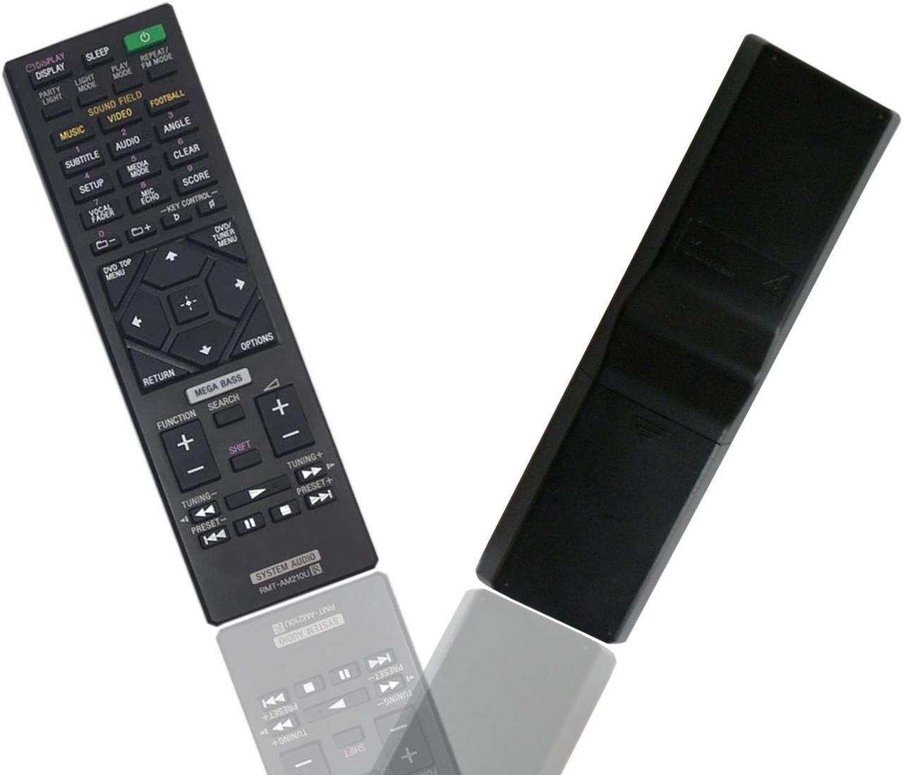 Alt view image 2 of 2 - Replace Remote  RMT-AM210U for Sony Home Audio System SHAKE-X10D MHC-V50D