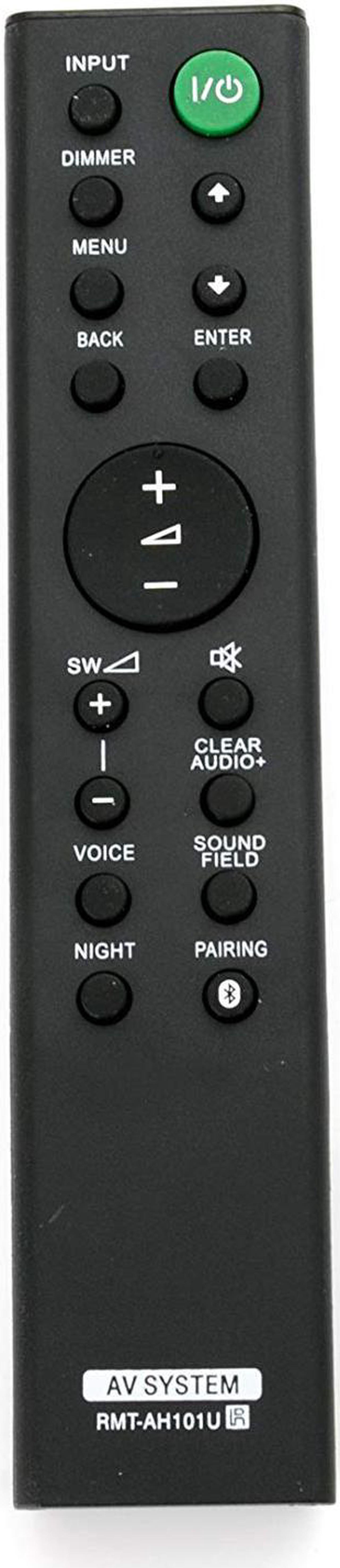 Main image of New RMT-AH101U Replaced Remote for Sony Sound Bar HT-CT380 HT-CT780 HT-CT381