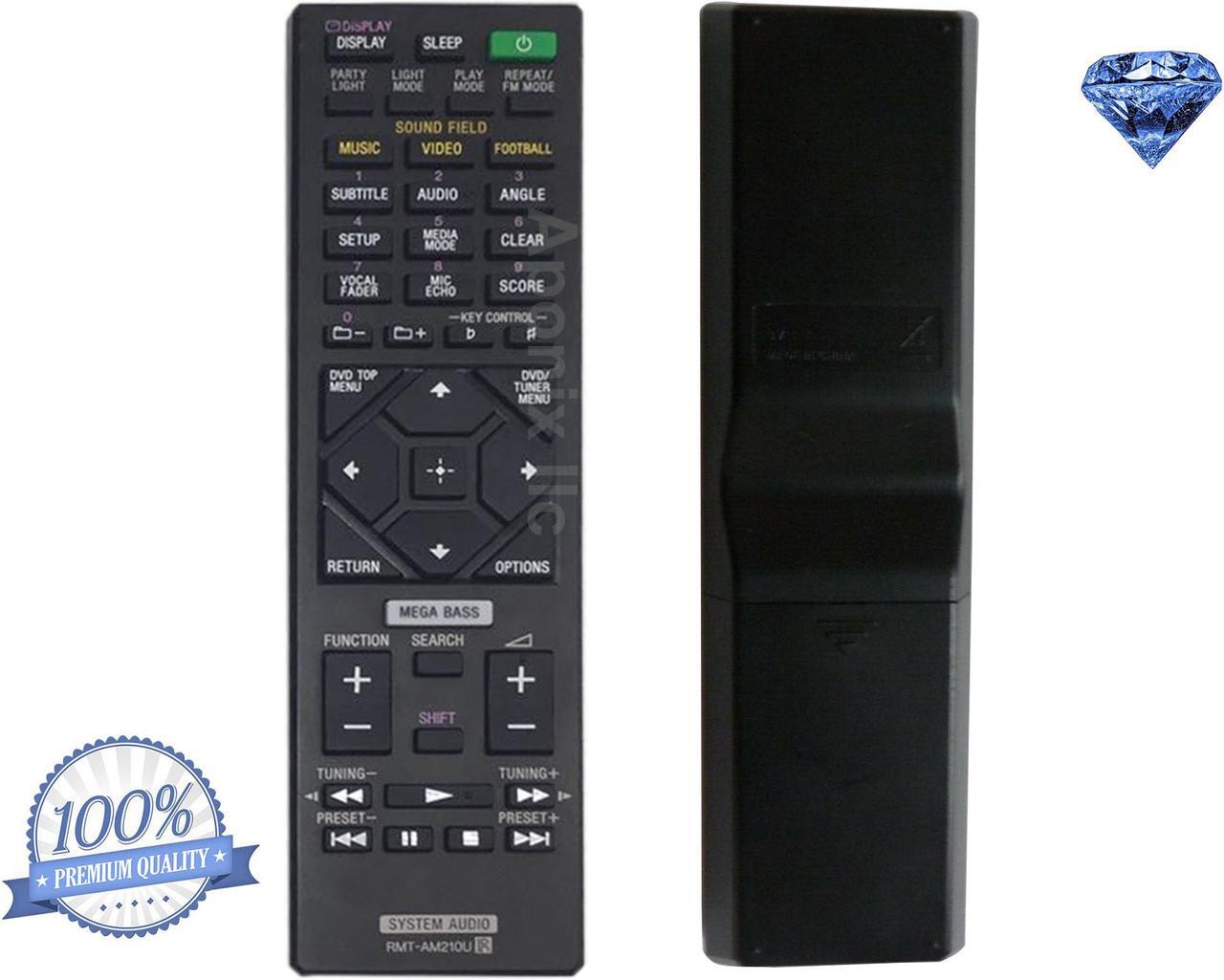 Main image of Replace Remote  RMT-AM210U for Sony Home Audio System SHAKE-X10D MHC-V50D