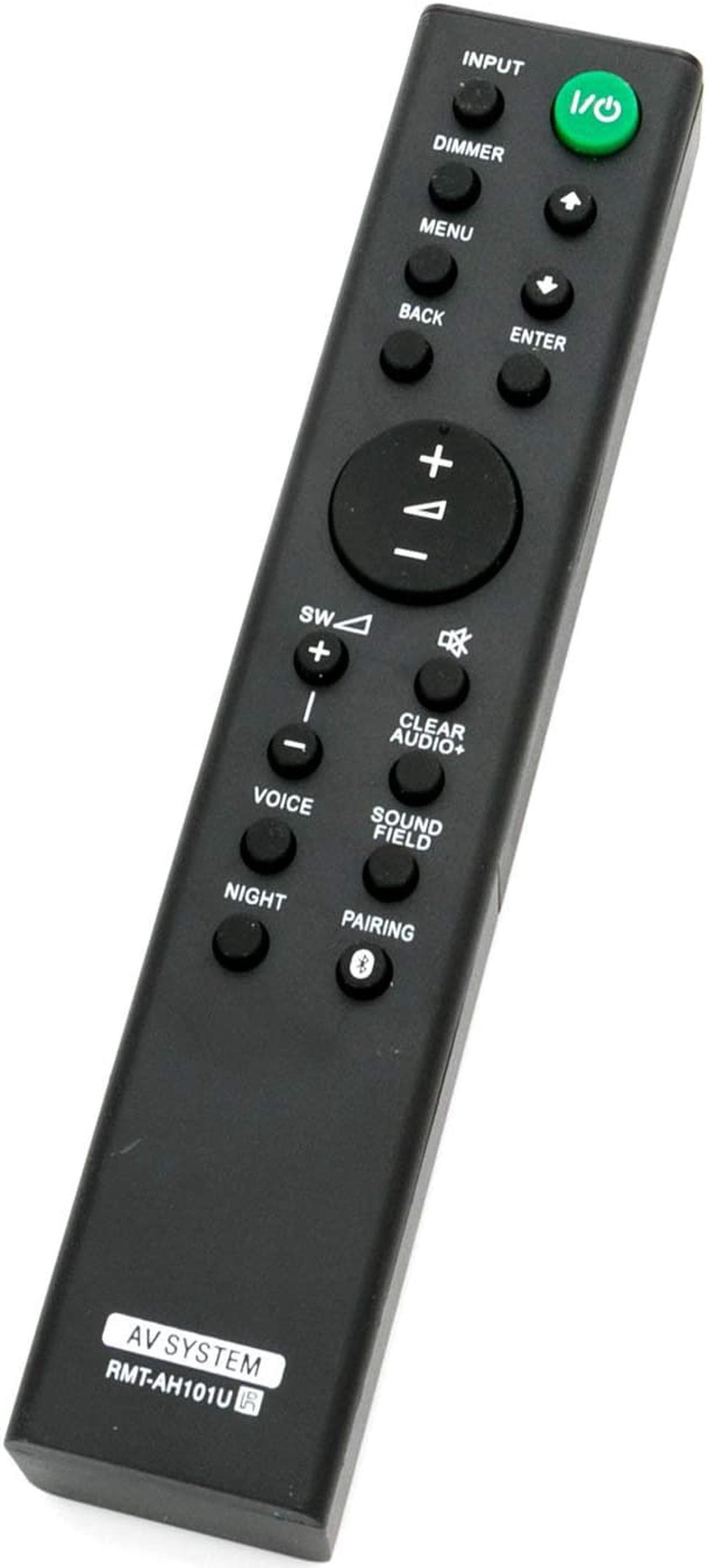 Alt view image 2 of 3 - New RMT-AH101U Replaced Remote for Sony Sound Bar HT-CT380 HT-CT780 HT-CT381
