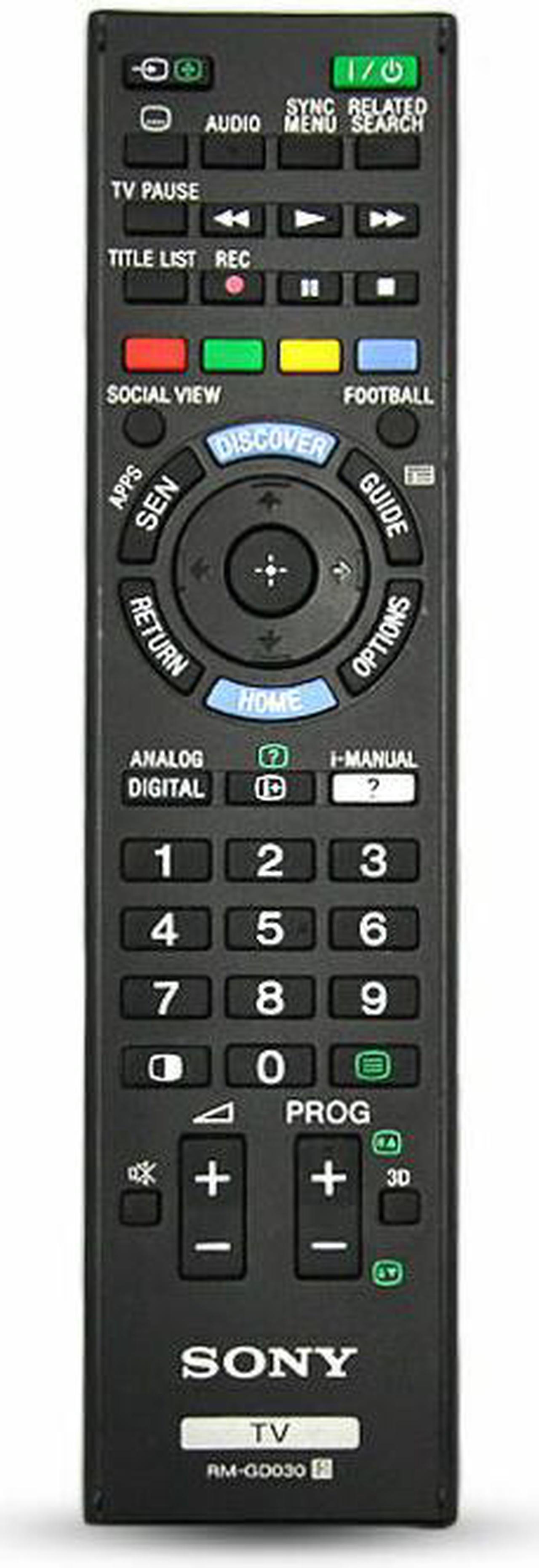 Main image of New Replaced RM-GD030 For Sony TV Remote Control RM-GD031 RM-GD032 KDL-50W800B RMTTX300E