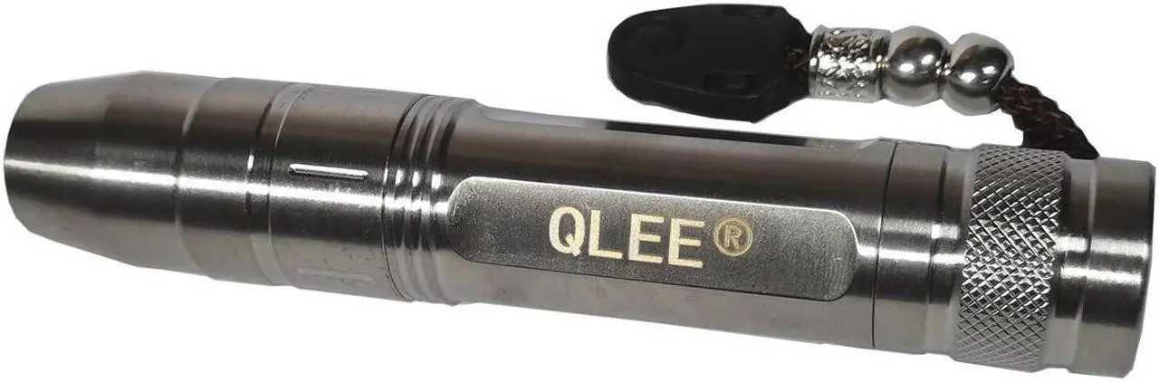 Alt view image 6 of 6 - QLEE Led UV Flashlight 365nm R5 Jade Light Jewelry Gemstone Current Inspection Ultraviolet /Yellow/White 3 In 1 Light Dog Urine And Stains Detector Torch With 18650 Battery