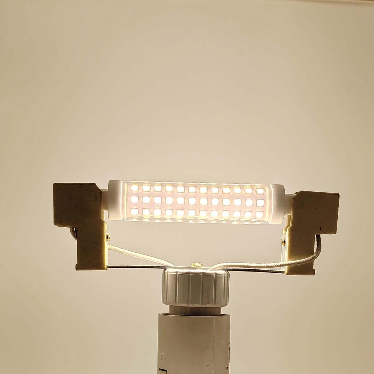 Alt view image 5 of 7 - QLEE R7S LED Bulb 118MM 12W J118 T3 Led Flood Light Equivalent 150w Halogen Light Wall Sconce Floor Light j-type Linear Double Ended Banker Light  360º Beam Angle 3000k Warm White Not Dimmable 2 Pack