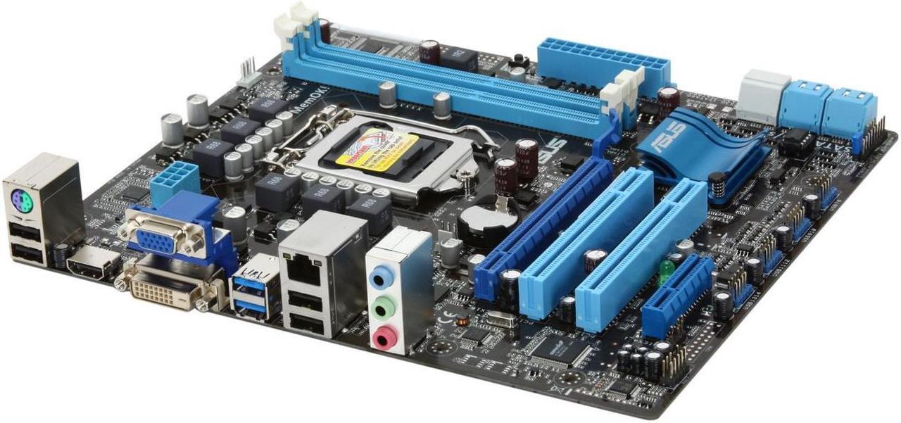 ASUS P8H67-M LE (REV 3.0) LGA 1155 Intel H67 HDMI SATA 6Gb/s USB 3.0 Micro ATX Intel Motherboard