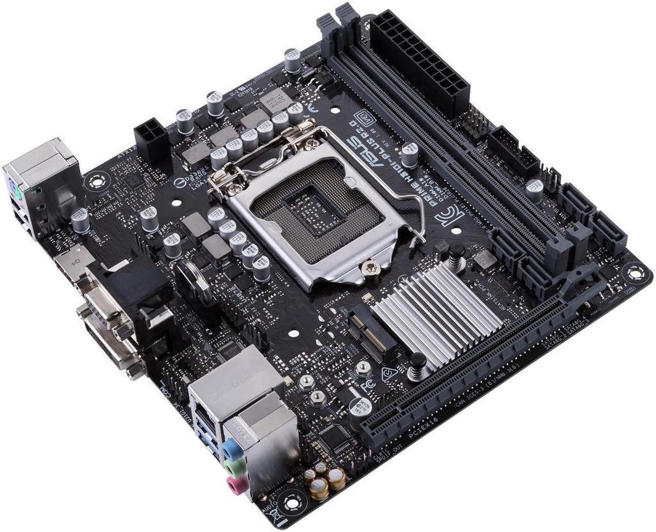 ASUS Prime H310I-PLUS R2.0/CSM LGA 1151 (300 Series) Intel H310 HDMI SATA 6Gb/s USB 3.1 Mini ITX Intel Motherboard