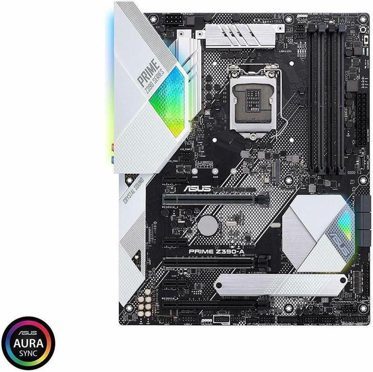 ASUS Prime Z390-A LGA 1151 (300 Series) Intel Z390 HDMI SATA 6Gb/s USB 3.1 ATX I