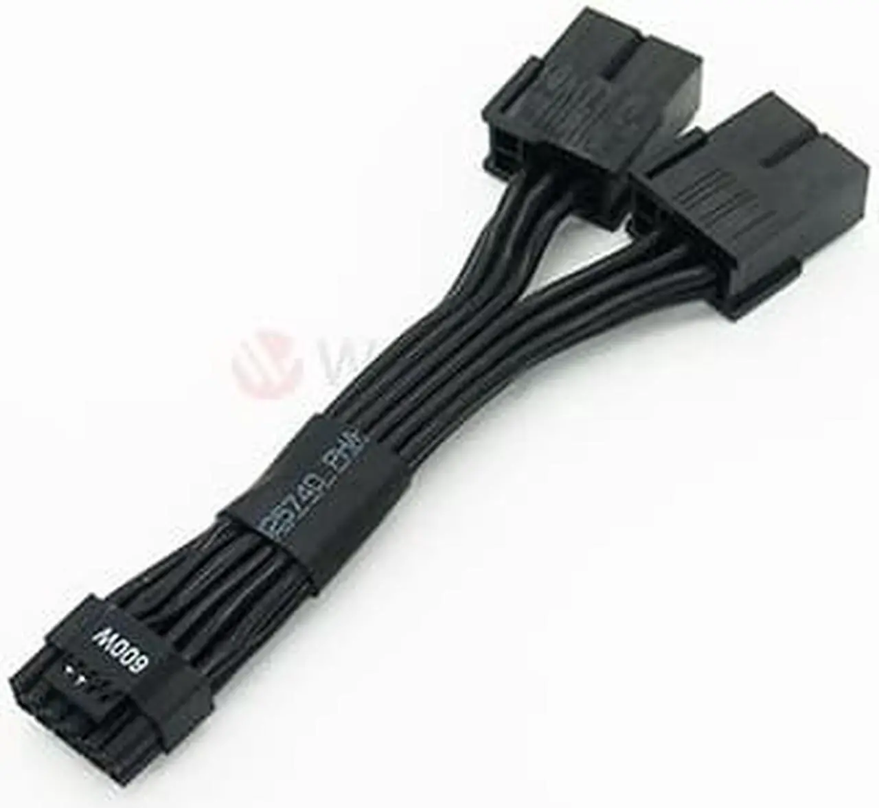 Main image of Wilfly PCIE16P28-V5 ATX3.1 16P to 2*8(6+2) P PCIE GPU Cables Sleeved PSU Extension Cable H++ 12+4 P Connector Graphics Card Power Supply RTX 5090 Series, 16AWG, For PSU 800w up No need change New PSU