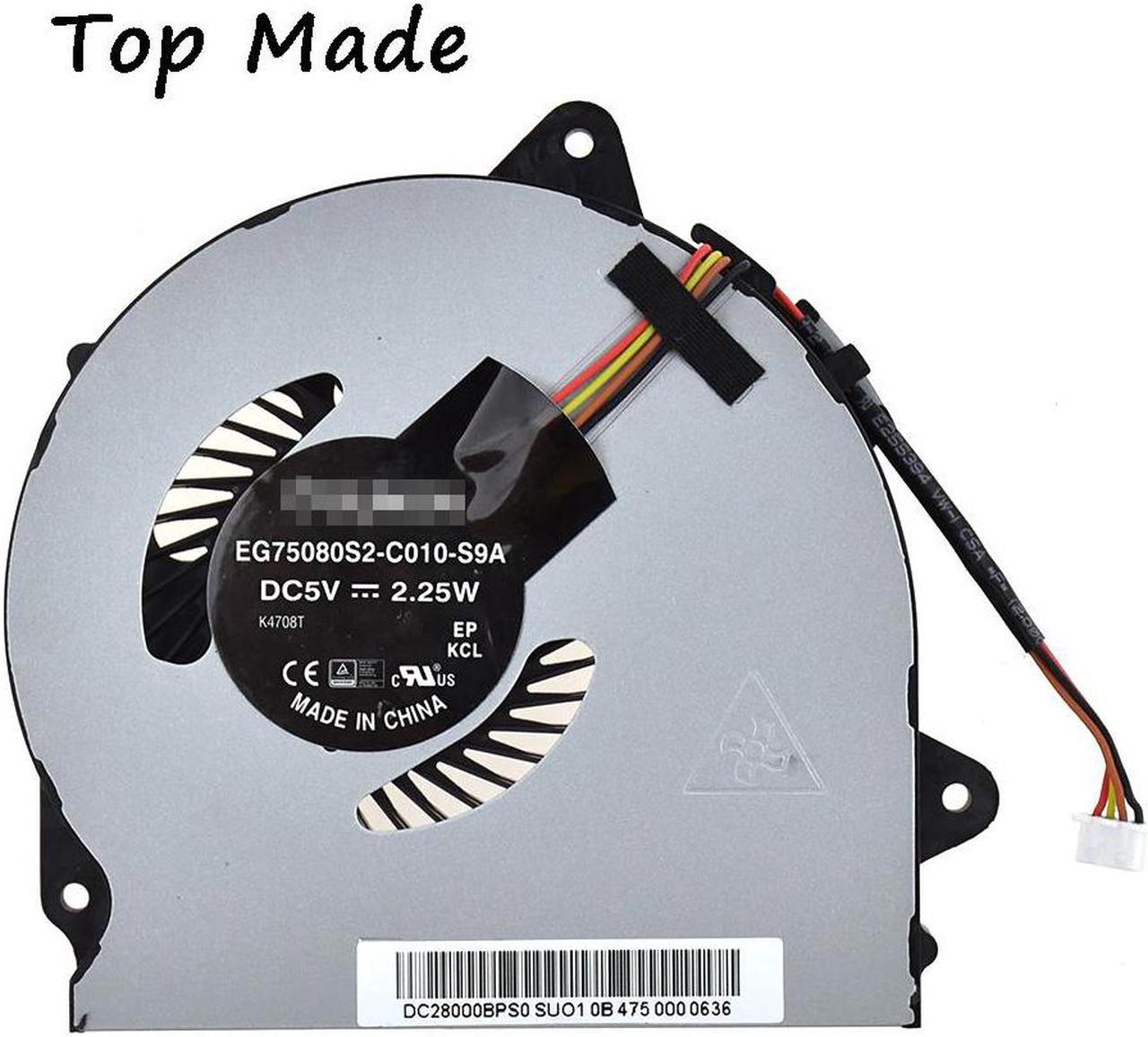 For SUNON MagLev EG75080S2-C011-S9A DC5V 2.25W C010 Laptop fan