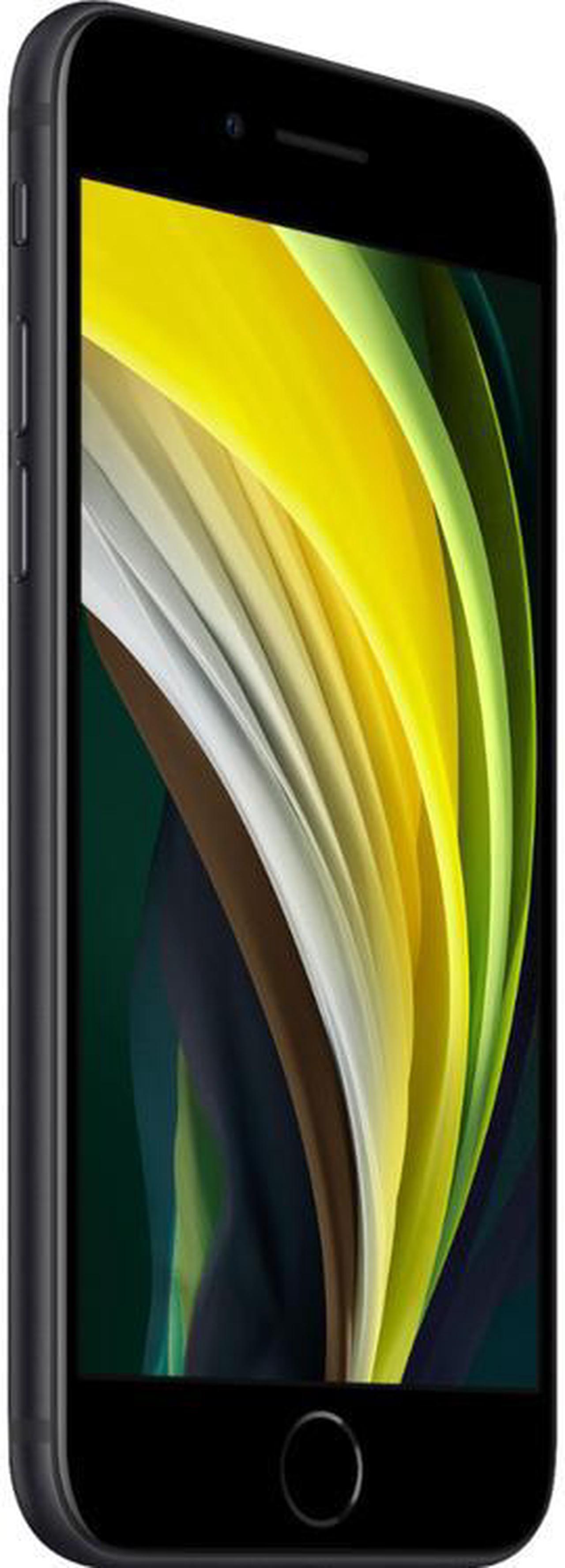 Alt view image 4 of 4 - Apple iPhone SE (2nd Gen) A2275 (Fully Unlocked) 128GB Black