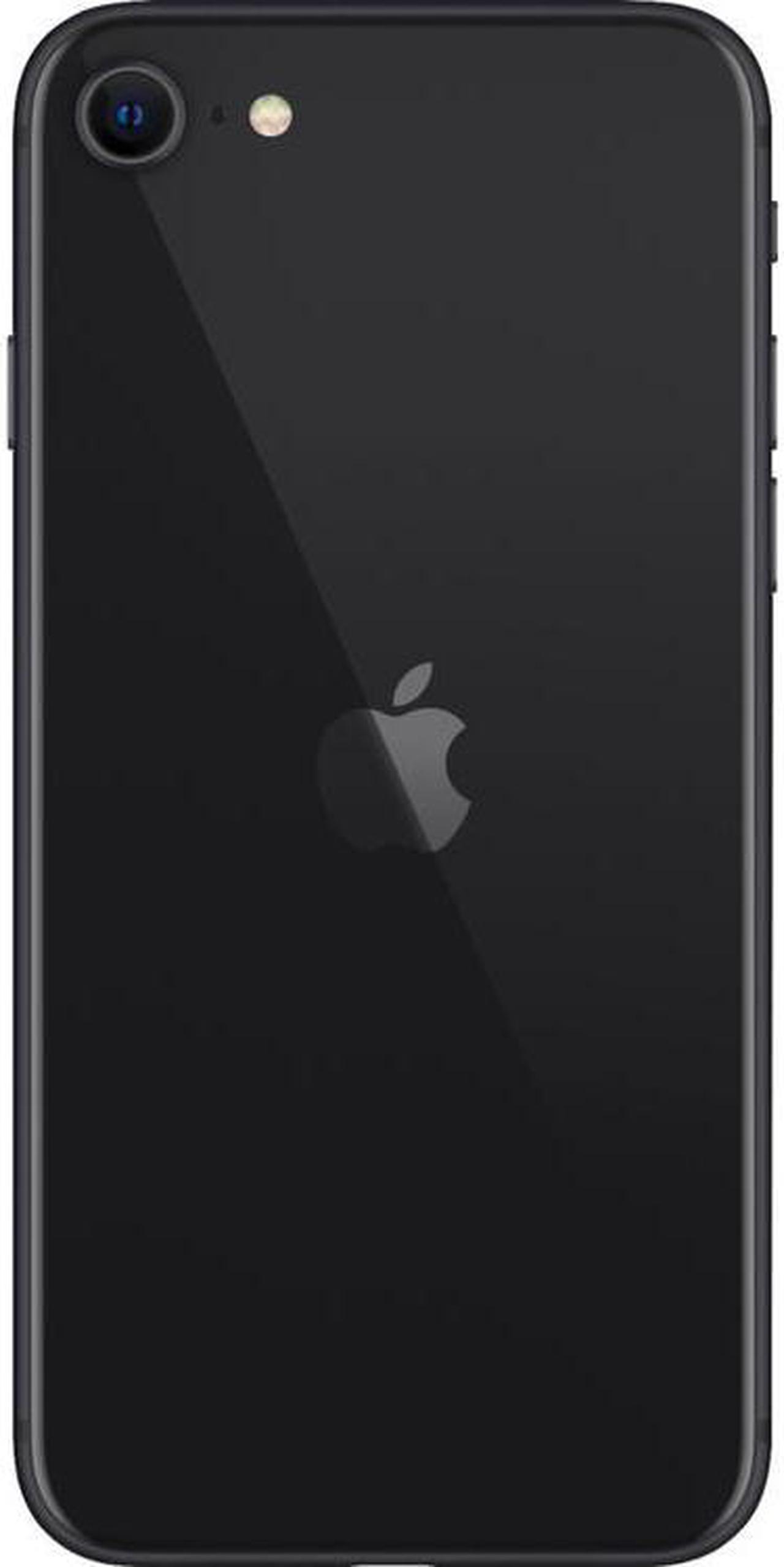 Alt view image 3 of 4 - Apple iPhone SE (2nd Gen) A2275 (Fully Unlocked) 128GB Black