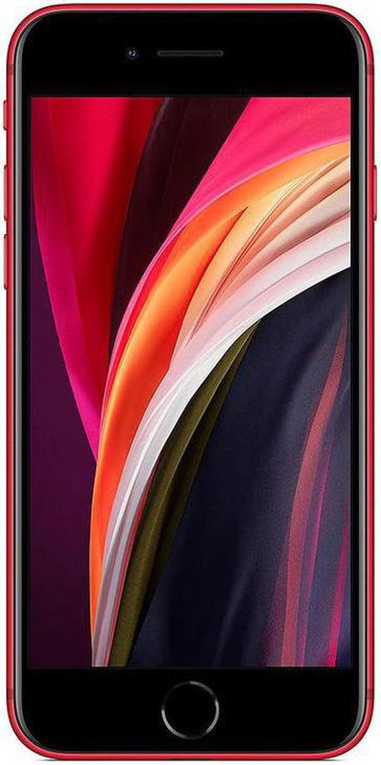 Alt view image 2 of 4 - Apple iPhone SE (2nd Gen) A2275 (Fully Unlocked) 128GB Red