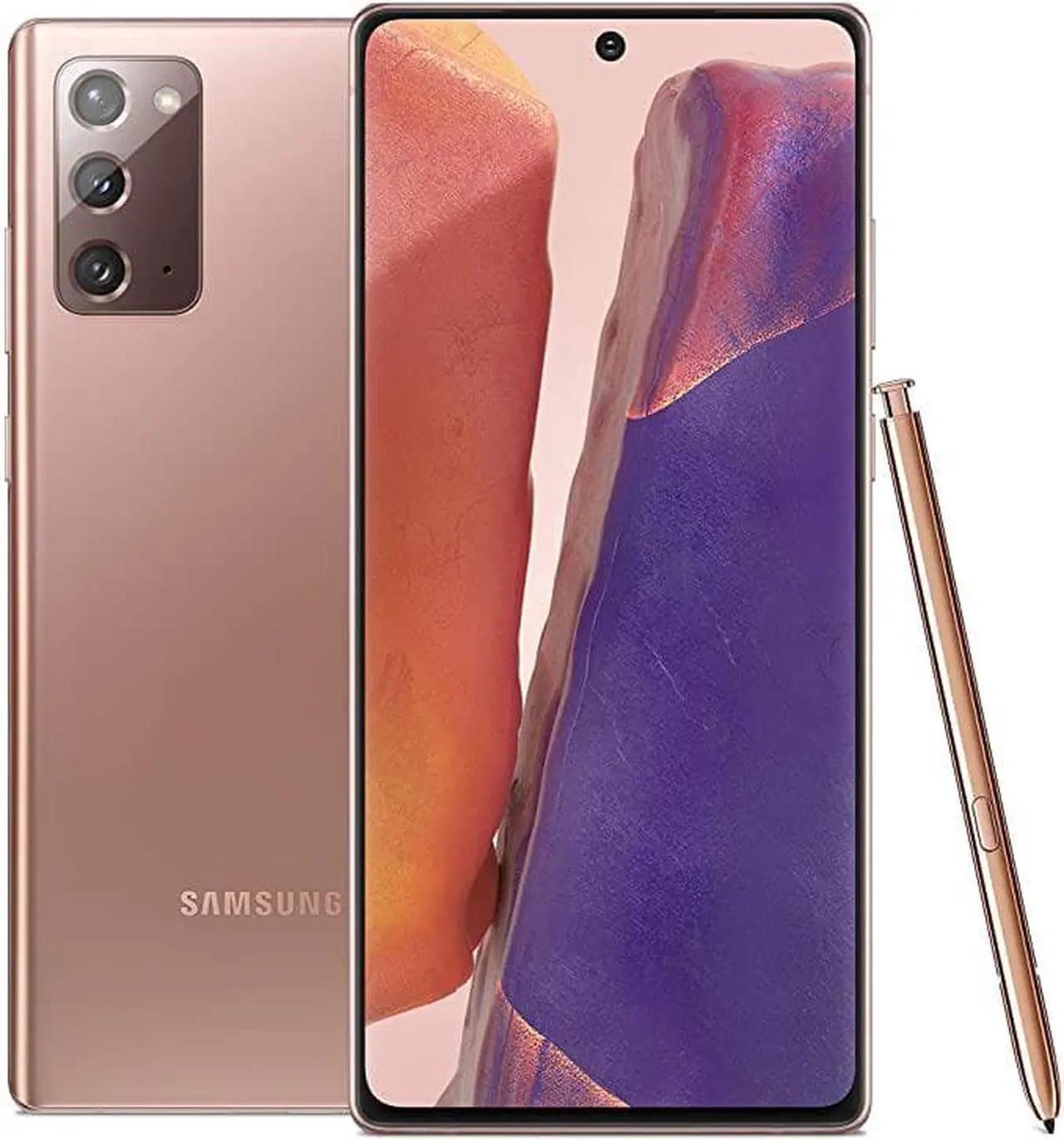 Main image of Samsung Galaxy Note 20 5G N981U (AT&T Only) 128GB Mystic Bronze (Excellent)
