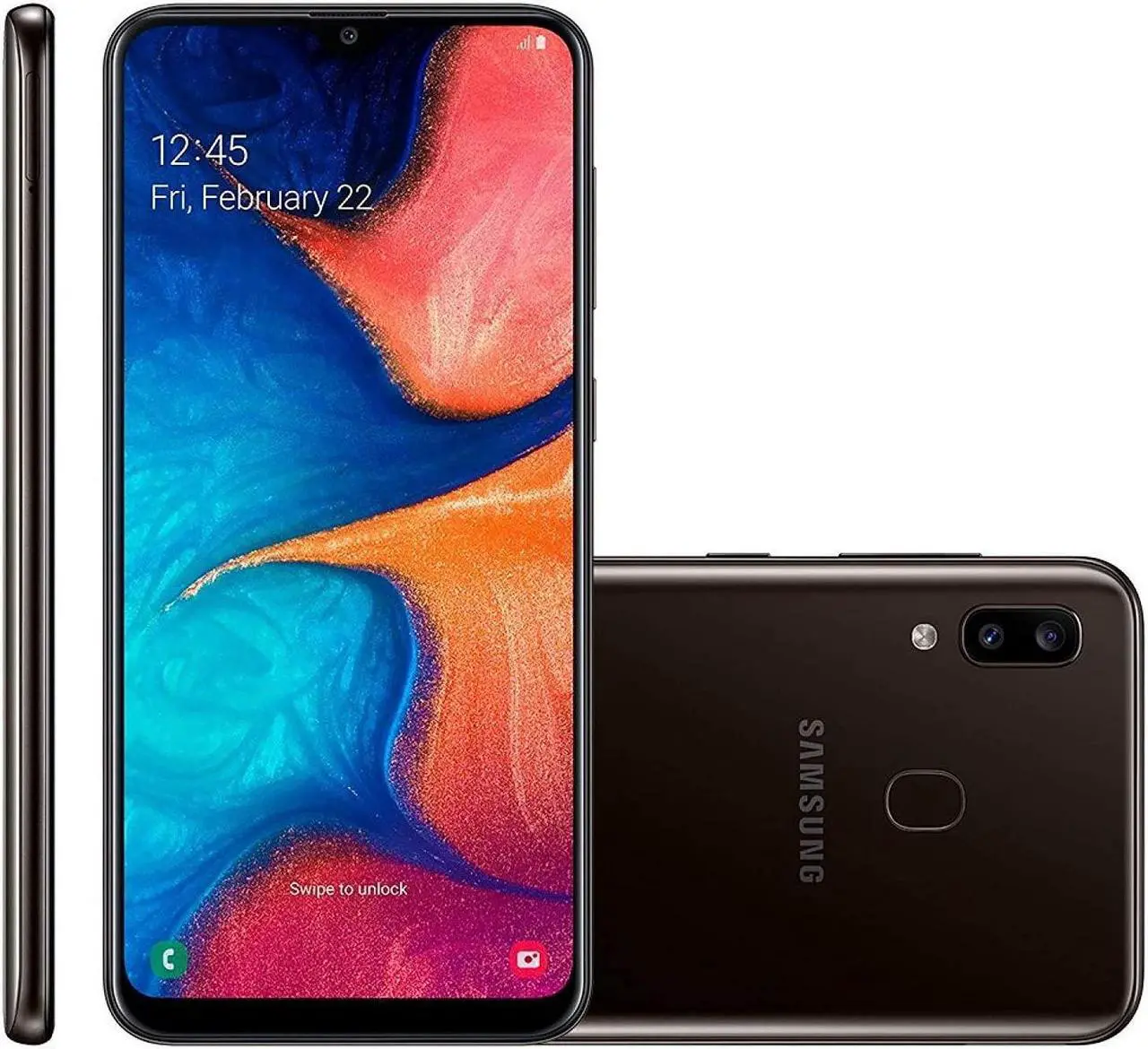 Main image of Samsung Galaxy A20 S205DL (Tracfone Only) 32GB Black (Grade A)