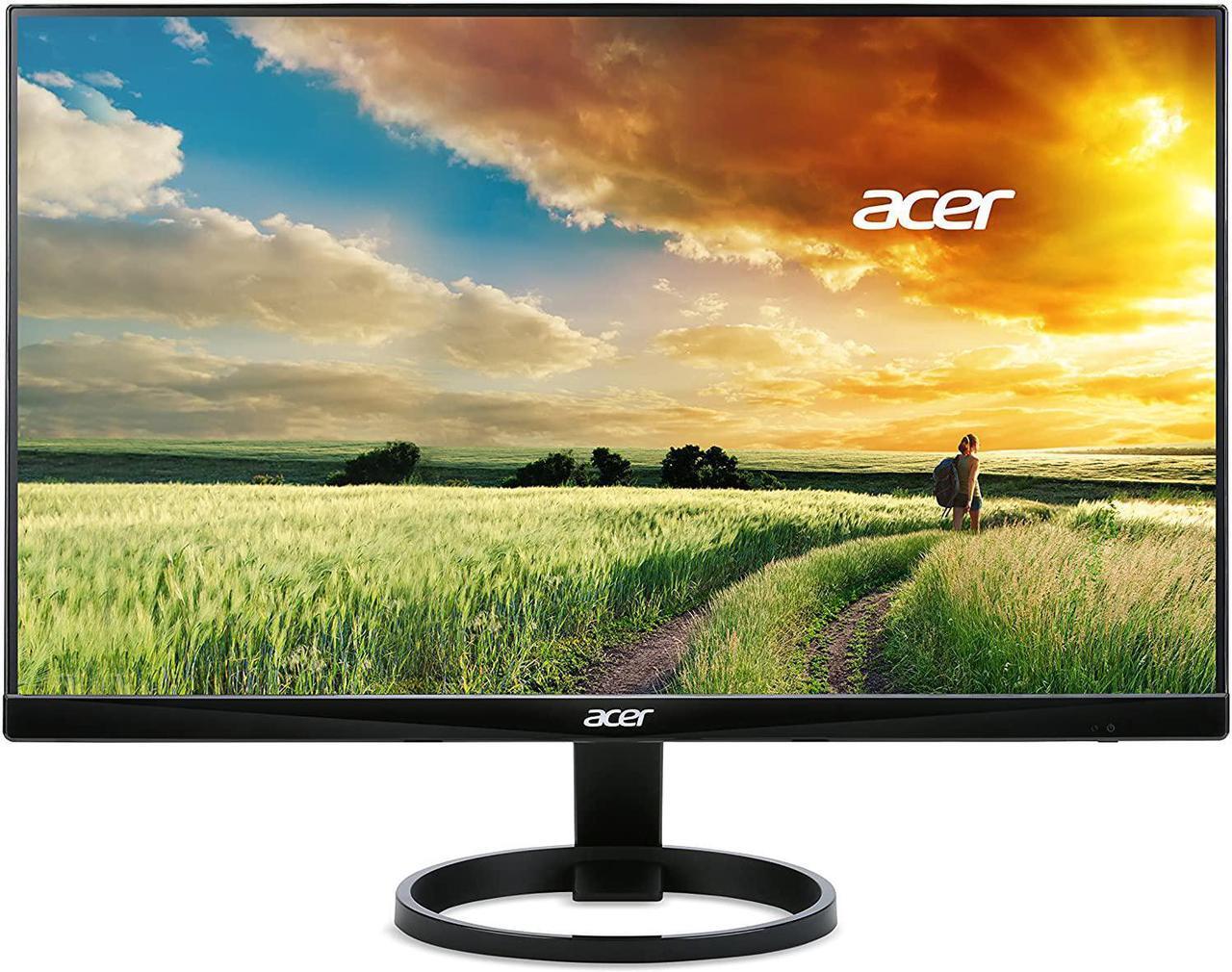 Main image of Acer R240HY bidx 23.8-Inch IPS HDMI DVI VGA (1920 x 1080) Widescreen Monitor, Black