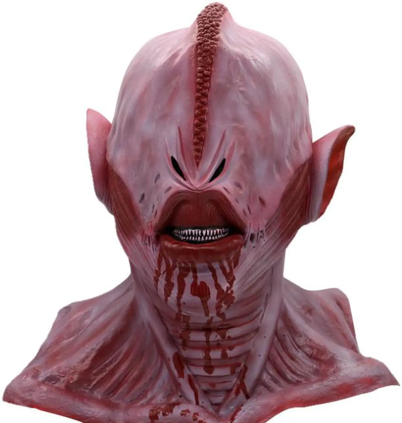 Main image of Halloween masquerade horror funny horror alien blood ghost latex mask hood party funny realistic mask