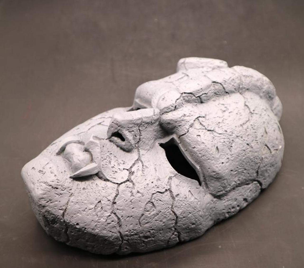 Alt view image 4 of 5 - Japanese Manga JoJo's Bizarre Adventure Gargoyle Mask Headdress Headgear Ishiya Mask Medicos Halloween Horror Collector's Edition