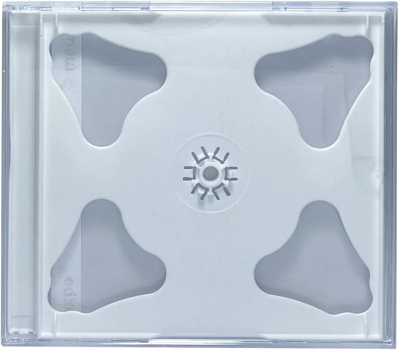 Alt view image 3 of 4 - 100 STANDARD White Double CD Jewel Case