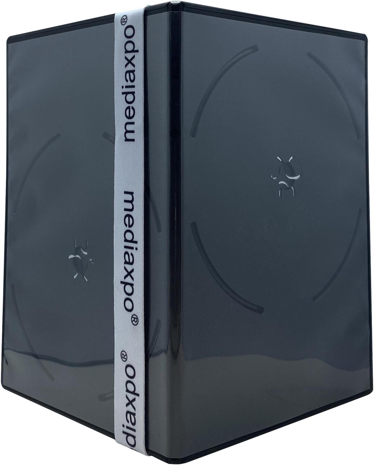 Alt view image 2 of 4 - 25 PREMIUM SLIM Black Double DVD Cases 7MM (100% New Material)