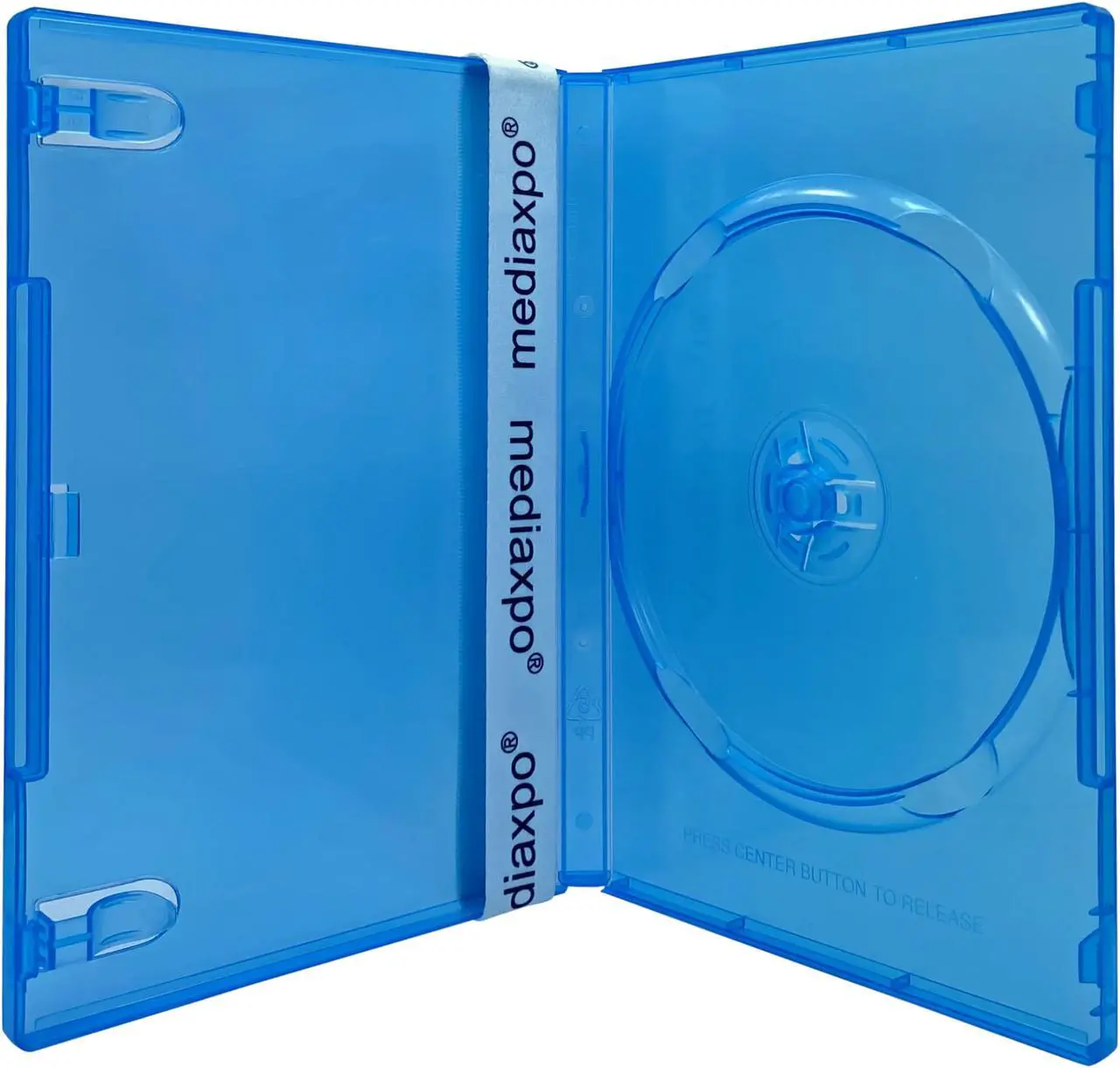 Main image of 200 STANDARD Clear Blue Color Single DVD Cases