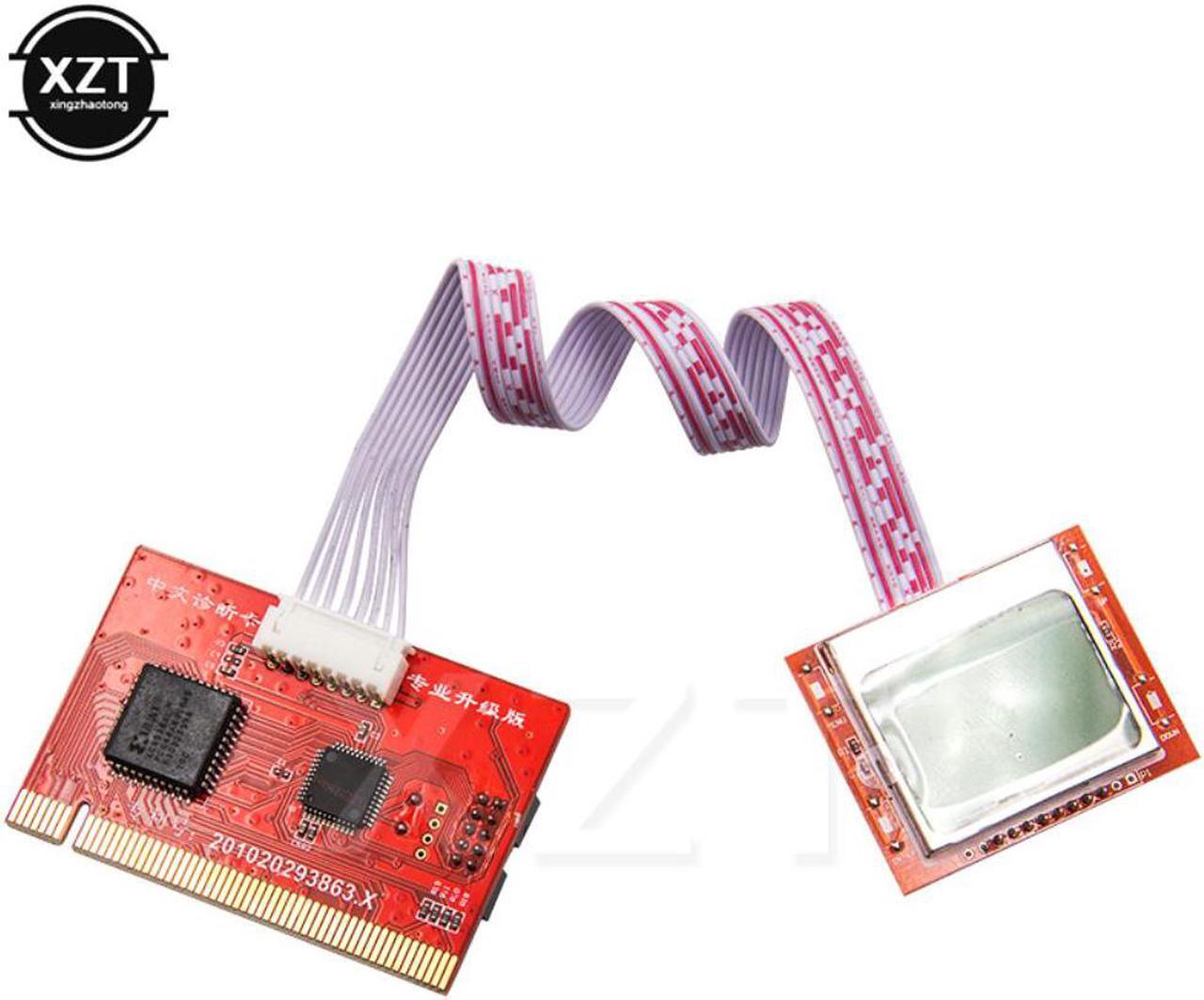 Alt view image 3 of 3 - Tablet PCI Motherboard Analyzer Diagnostic Tester Post Test Card for PC Laptop Desktop Computer PTI8 LED Network Tools