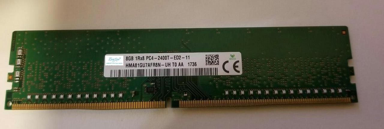 OIAGLH For 8G 1RX8 PC4-2400-ED2-11 ECC UDIMM HMA81GU7AFR8N-UH