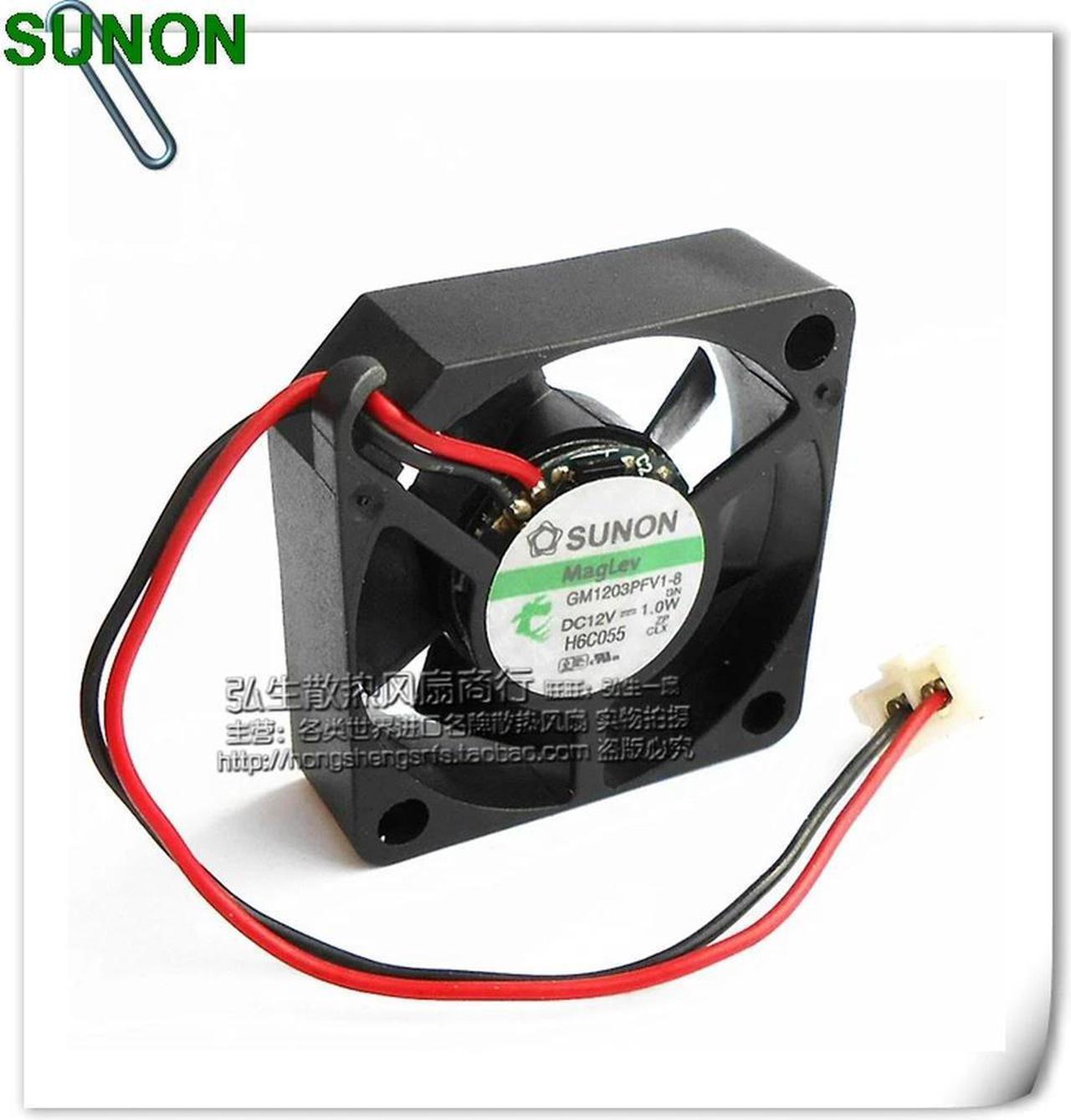 FOR 12V 1.0W GM1203PFV1-8 3cm 2 line 3010 suspension cooling fan