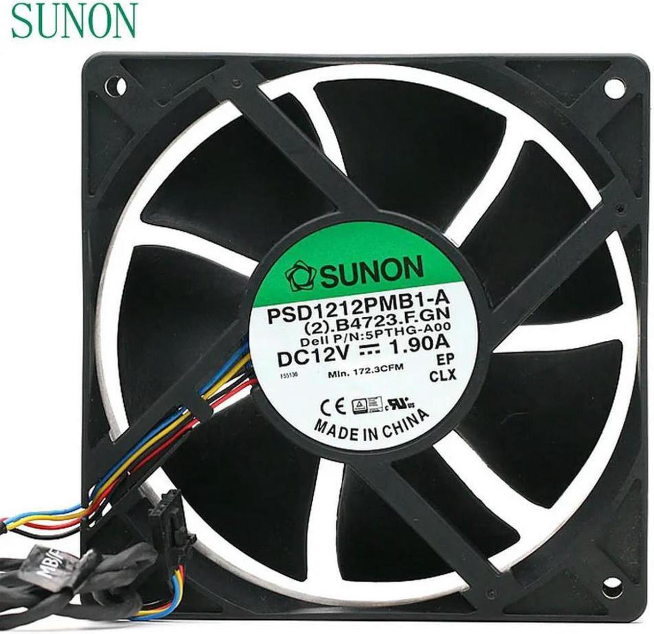 FOR PSD1212PMB1-A (2) .B3010.F.GN 12V 15.5W 120*120*38mm industrial axial cooling fan 120mm