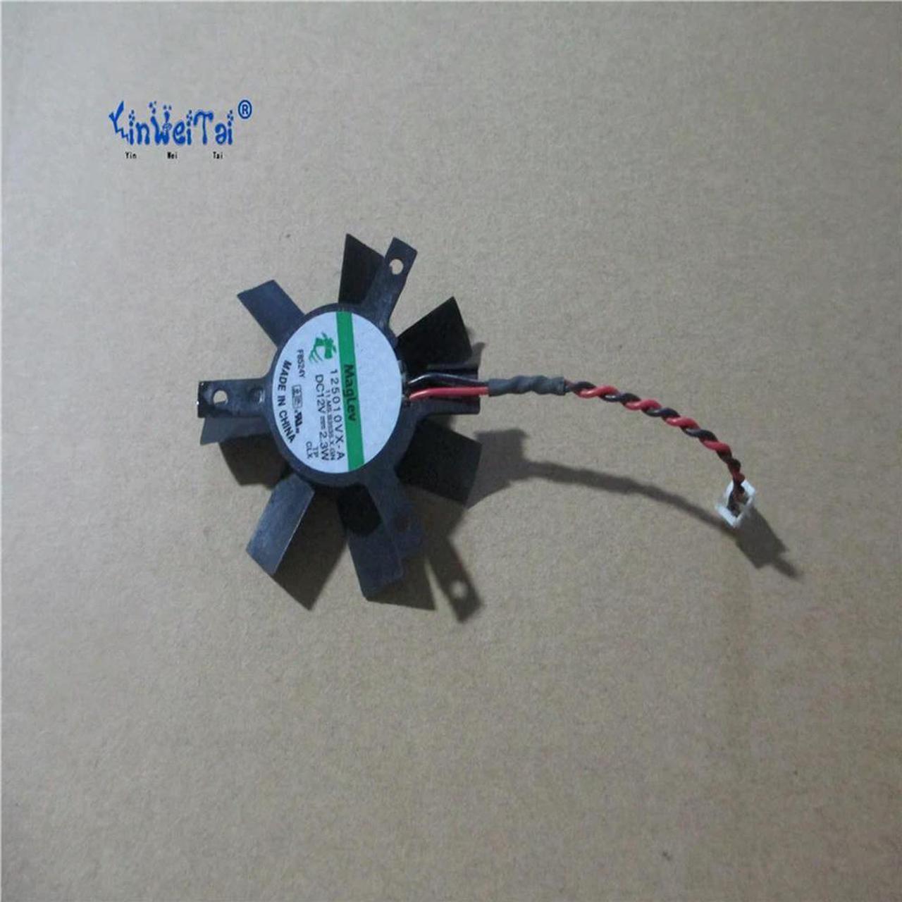 FOR PLD05010S12HH 125010VX-A, 11.MS.B2484.GN DC 12V 2.3W 2-wire 2-Pin connector 55mm Server Round Cooling fan