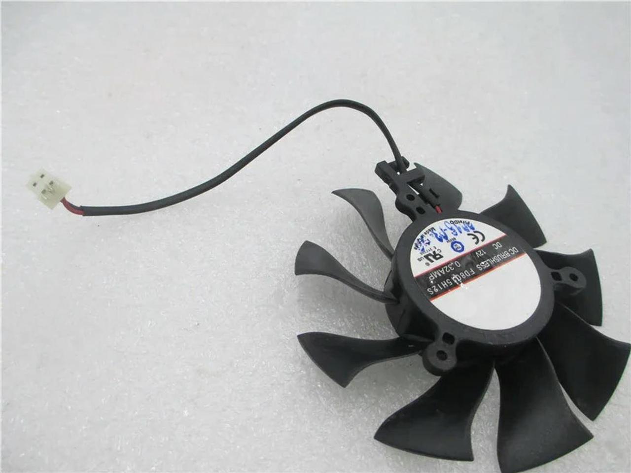 FOR FD8015H12S FD8015U12S DC BRUSHLESS FAN 12V 0.5A 75mm 39x39x39mm Graphics/Video Card Fan 2Pin