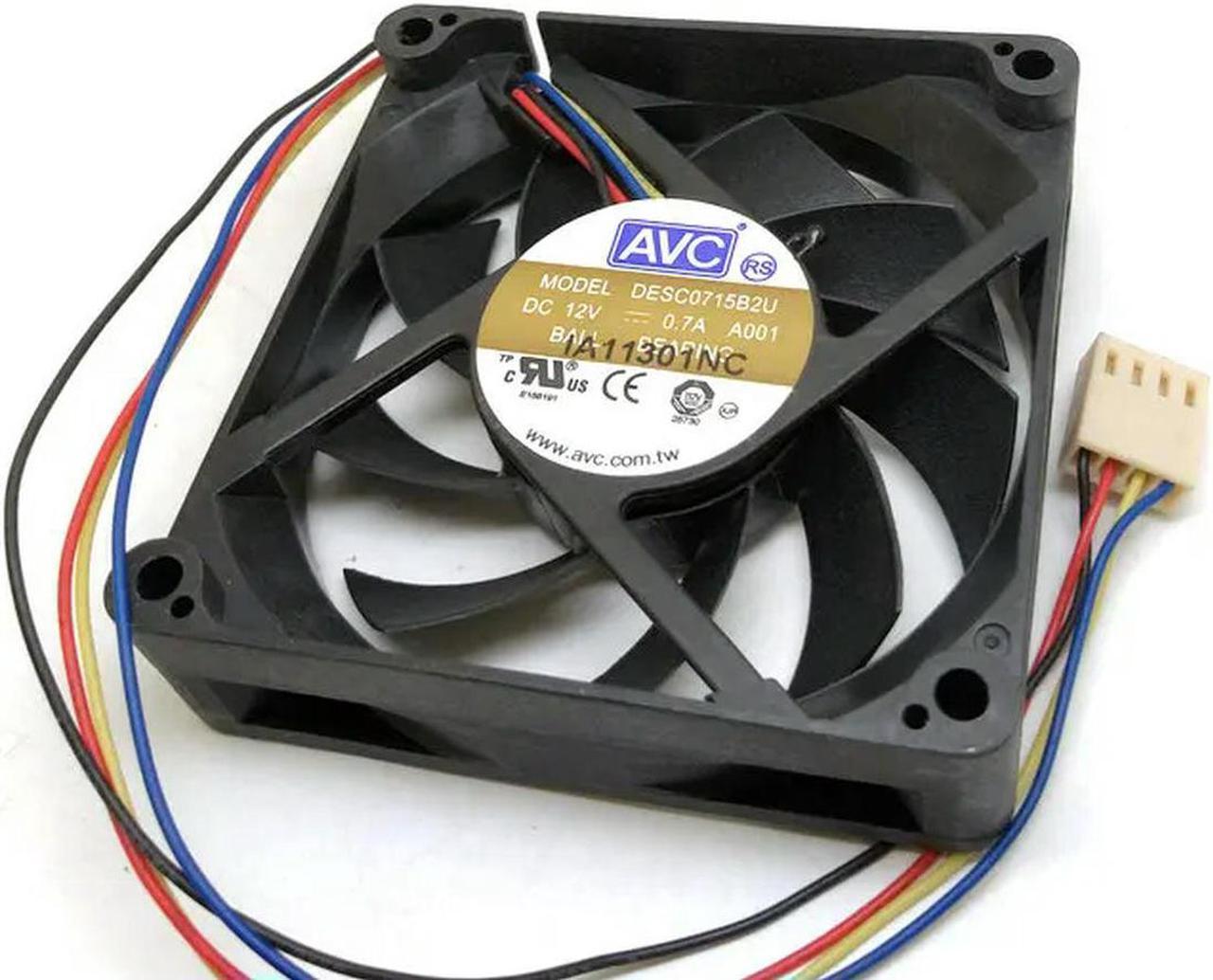 FOR 7cm for Cooler A7015 45RB 3AN C1 DF0701512RFUN 12V 0.6A 70x70x15MM 7cm computer CPU cooling fan DESC0715B2U