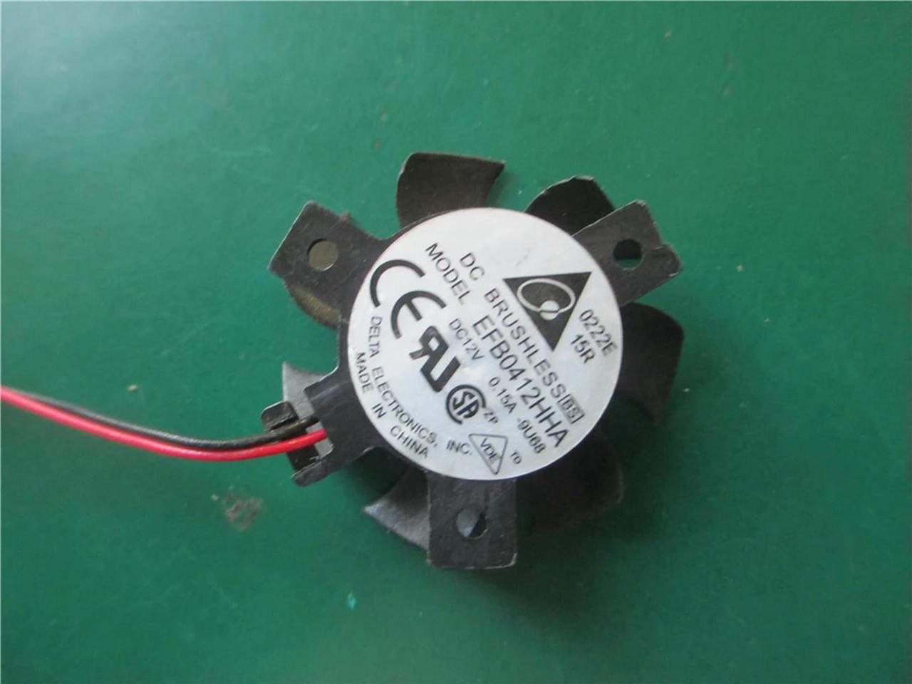 FOR 2PCS YD124010HL T124010DL EFB0412HHA FOR GT730-1GD3 HD4550 HD5570 VGA Fan COOLER Diameter of 35mm Pitch 26mm