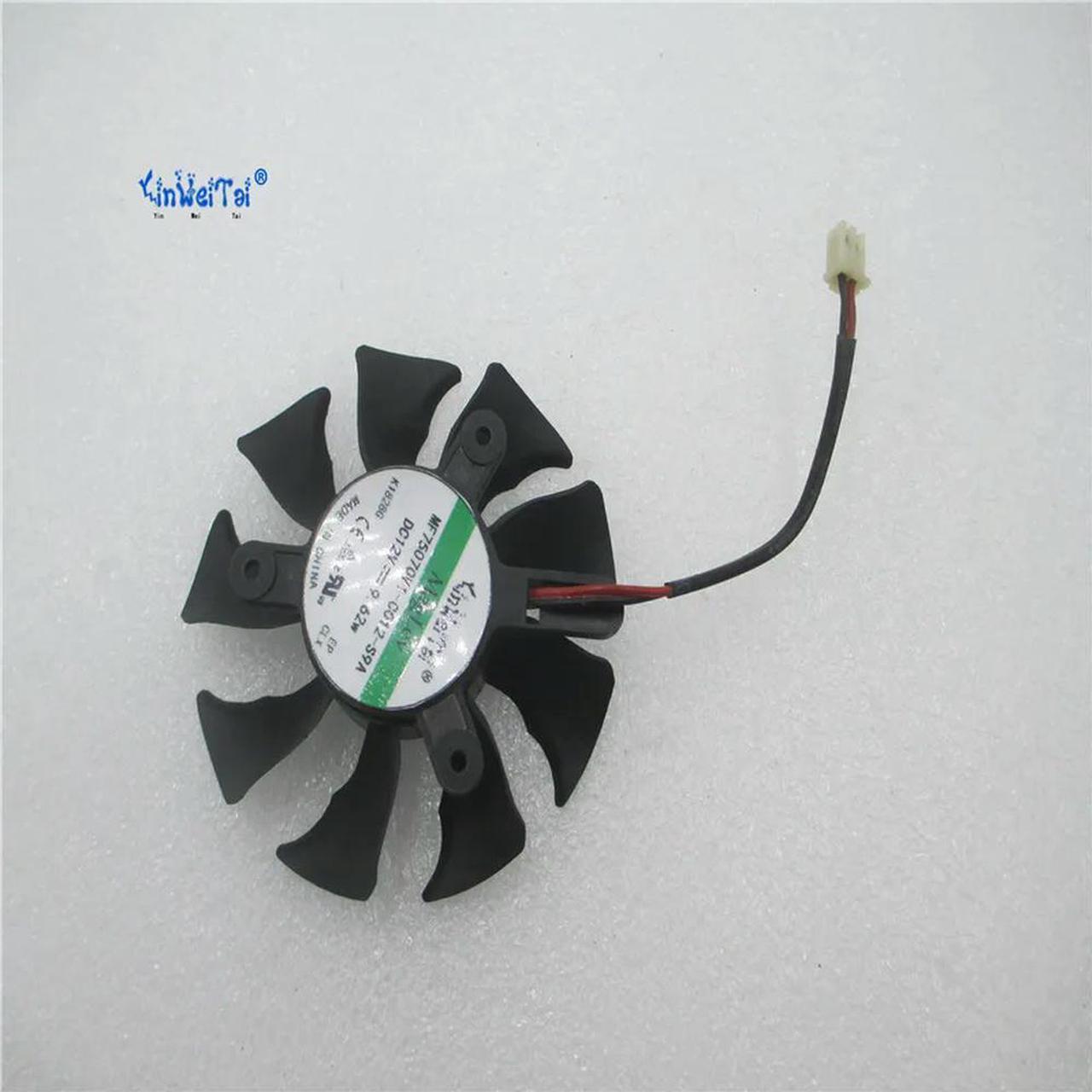 FOR Card FOR 240 430 440 630 9800GT 9600GT Graphics card fan ND-8015M12B DC12V 75MM pitch:42X42X42MM